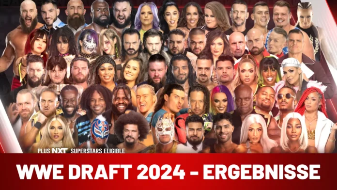 Die WWE-Stars suchen ein neues Zuhause beim Draft 2024