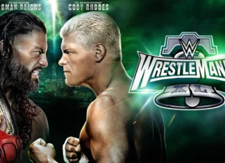 Cody Rhodes fordert Undisputed-WWE-Universal-Champion Roman Reigns am WrestleMania XL Sunday / (c) 2024 WWE